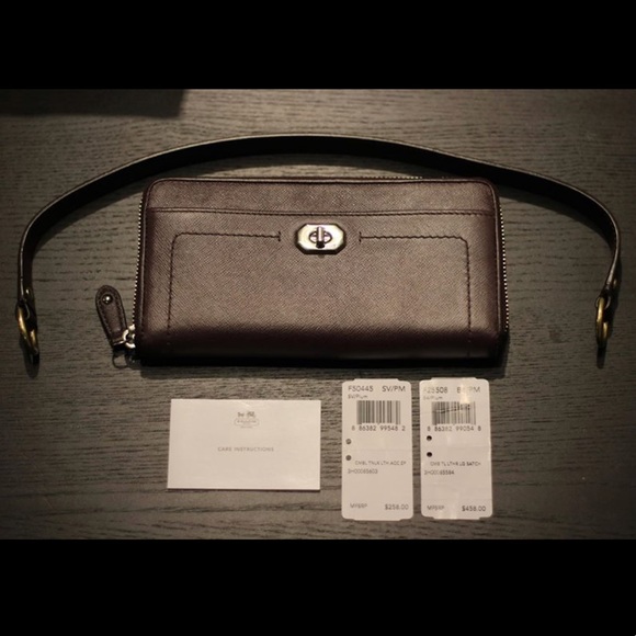 Coach Lavender/Purple Campbell Purse & Wallet - Picture 6 of 7
